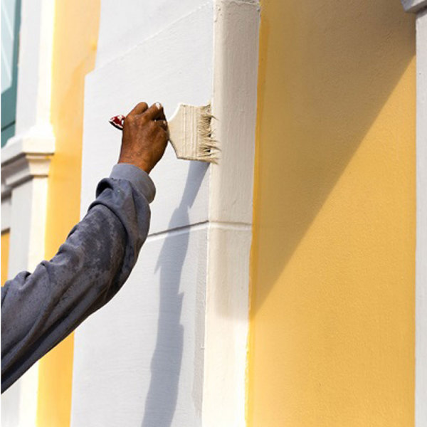 Peindre un mur extérieur